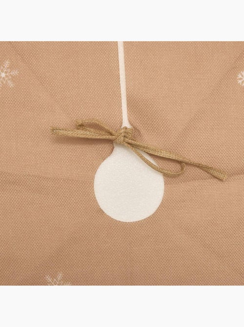Tapis sapin pere noel jute d90 - Kiabi