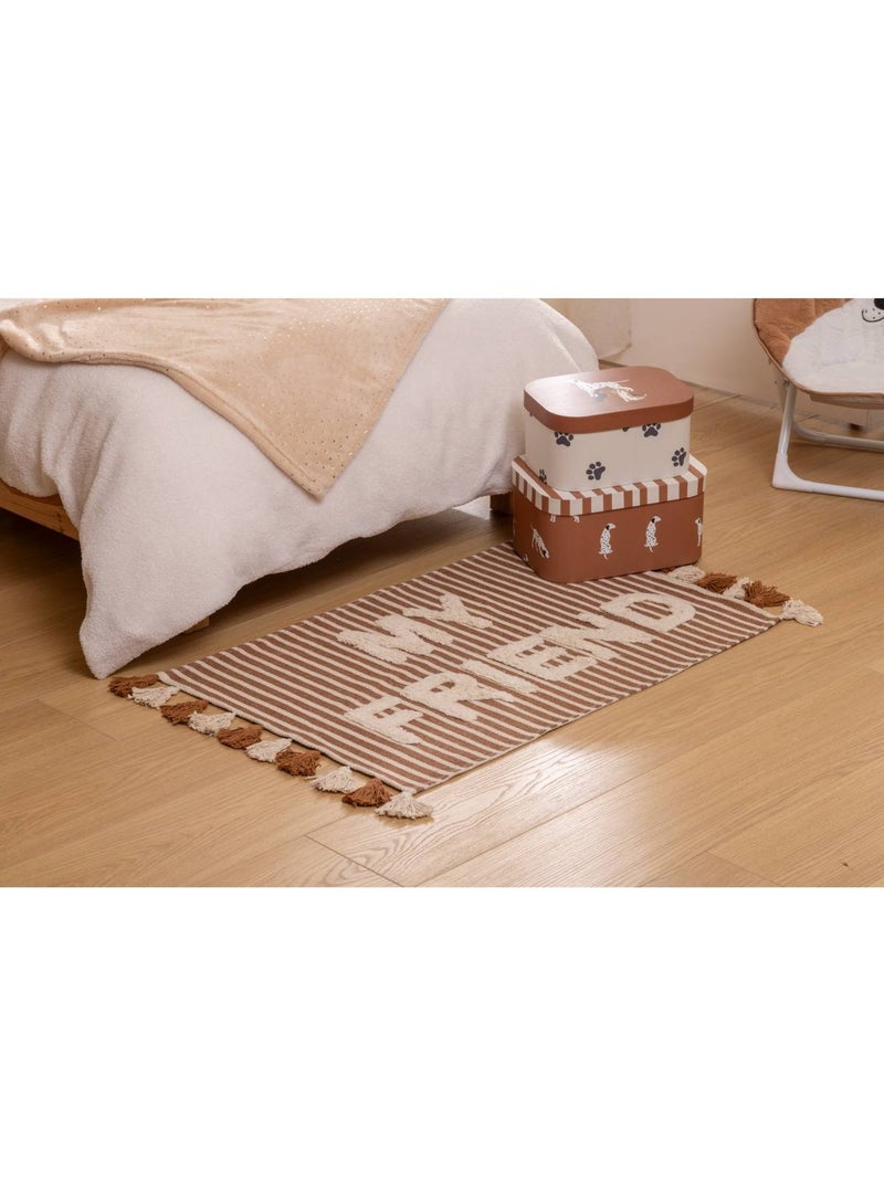 Tapis SCOTT Marron - Kiabi