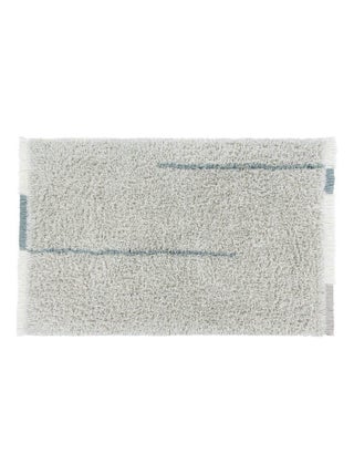 Tapis shaggy en laine lavable en machine avec franges Seasons Lorena Canals