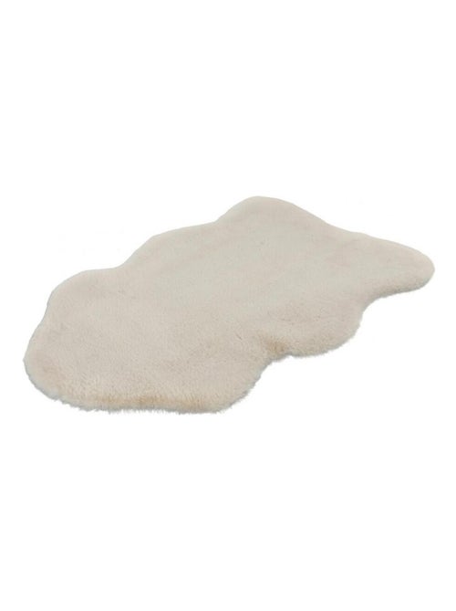 Tapis shaggy en peau de mouton synthétique Cosy - Kiabi