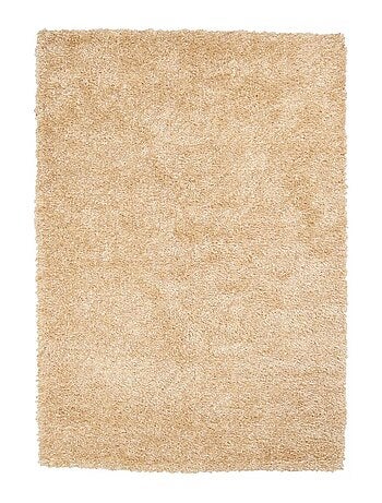 Tapis shaggy fait main motif uni GLAMOURA