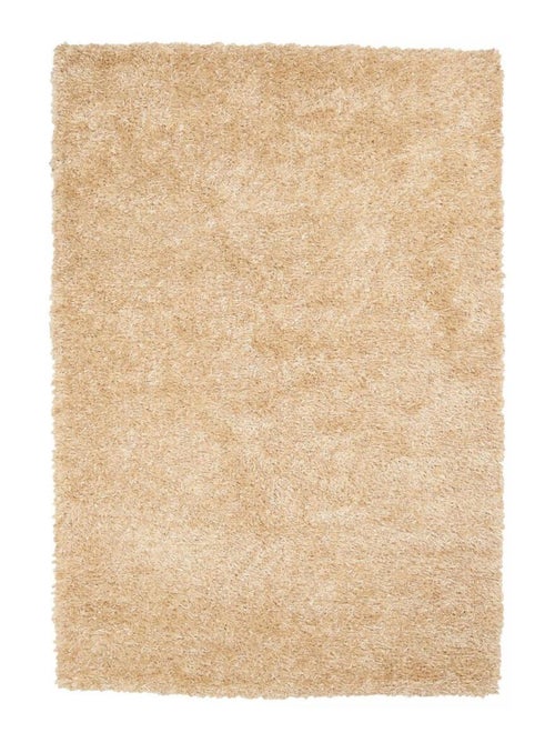 Tapis shaggy fait main motif uni GLAMOURA - Kiabi Tapis shaggy fait main motif uni GLAMOURA - Kiabi