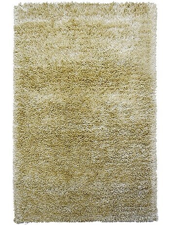 Tapis shaggy fait main motif uni SG FIN