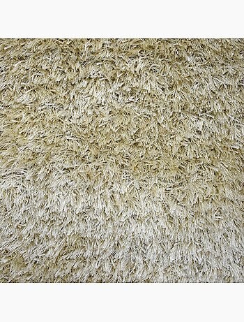 Tapis shaggy fait main motif uni SG FIN