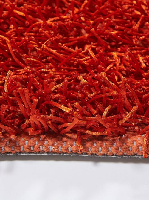 Tapis shaggy fait main motif uni STAROD - Kiabi