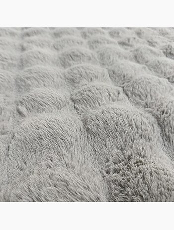 Tapis shaggy, faux uni sobre, poil long shaggy moelleux lyn58 bubl