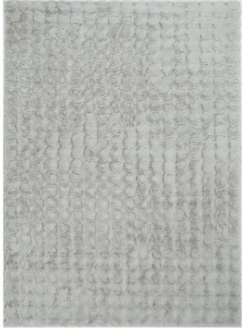 Tapis shaggy, faux uni sobre, poil long shaggy moelleux lyn58 bubl - Kiabi