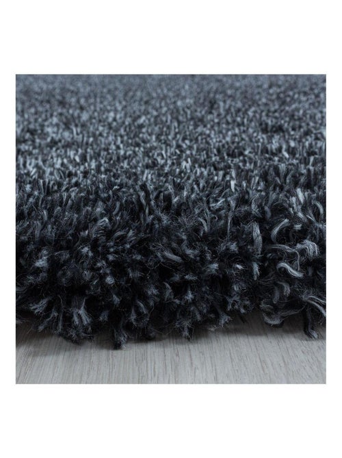 Tapis shaggy moelleux uni rectangle Cloudy - Kiabi