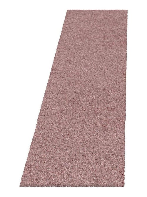 Tapis shaggy moelleux uni rectangle Cloudy - Kiabi