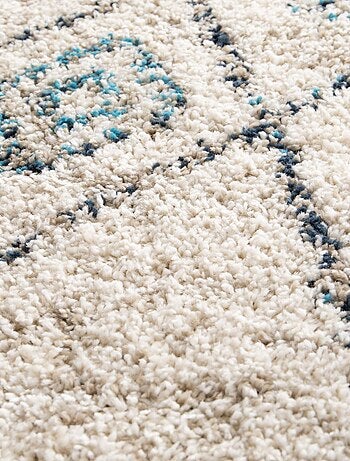 Tapis shaggy tissé motif berbère AMORE 2