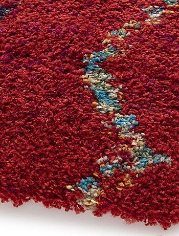 Tapis shaggy tissé motif berbère AMORE 4