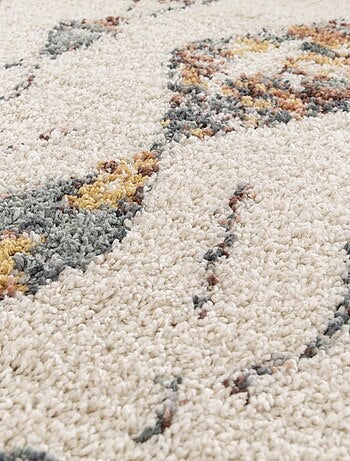 Tapis shaggy tissé motif berbère AURORA 1