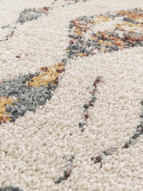 Tapis shaggy tissé motif berbère AURORA 1 - Kiabi