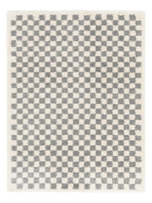 Tapis shaggy tissé motif géométrique AVANTE - Kiabi