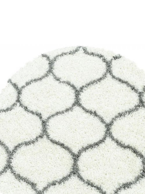 Tapis shaggy tissé motif scandinave SCANDINAV A - Kiabi