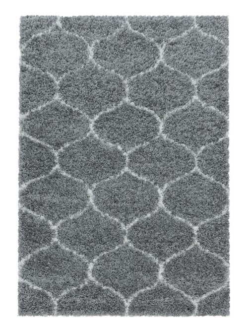 Tapis shaggy tissé motif scandinave SCANDINAV A - Kiabi