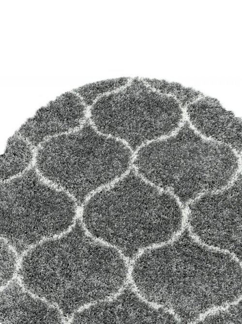 Tapis shaggy tissé motif scandinave SCANDINAV A - Kiabi