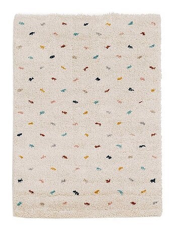 Tapis shaggy tissé motif simple CALYPSO 4