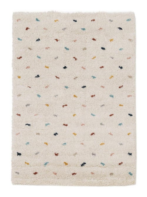 Tapis shaggy tissé motif simple CALYPSO 4 - Kiabi