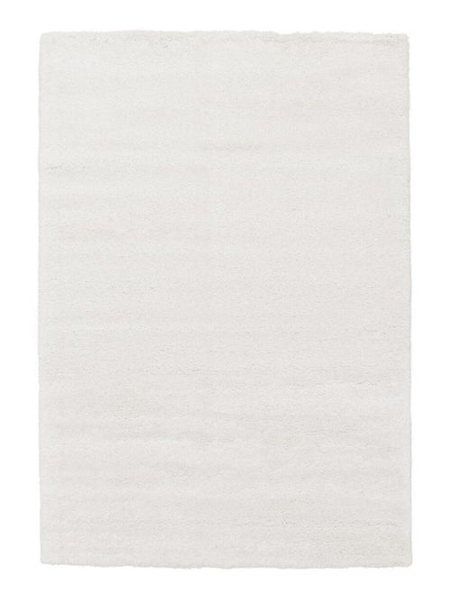 Tapis shaggy tissé motif uni AMORE 1 - Kiabi