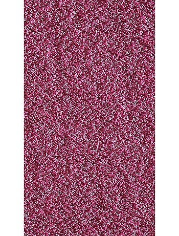 Tapis shaggy tissé motif uni BASIC
