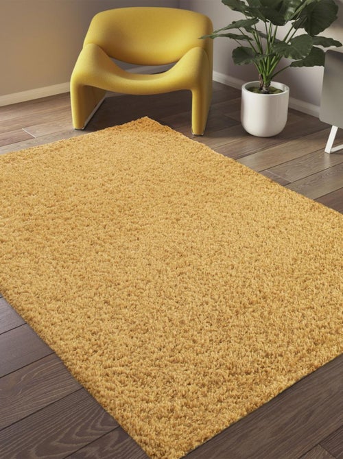 Tapis shaggy tissé motif uni CROMA 5 - Kiabi