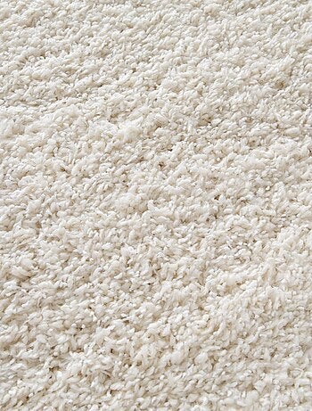 Tapis shaggy tissé motif uni FLEURAN