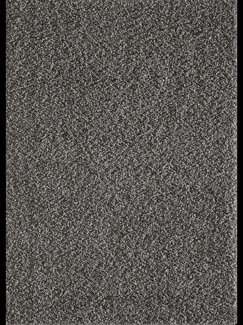 Tapis shaggy tissé motif uni SG LOCA Gris - Kiabi