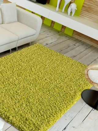 Tapis shaggy tissé motif uni SG LOCA