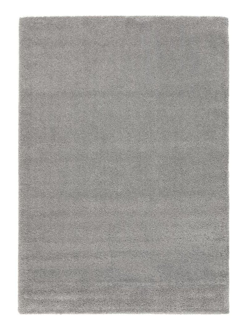 Tapis shaggy uni rectangle Hardin Gris - Kiabi