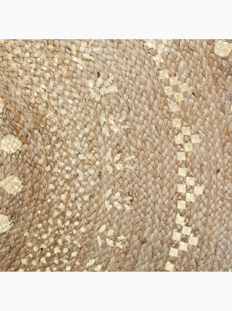Tapis SHINE Doré - Kiabi