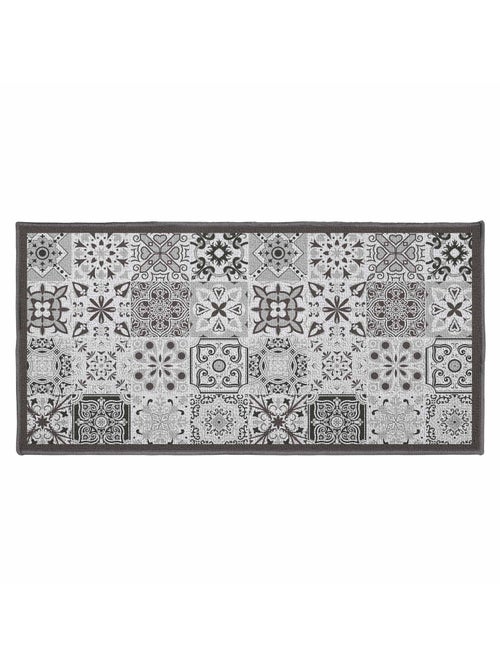 Tapis style carreaux de ciment 57 x 115 cm - Kiabi