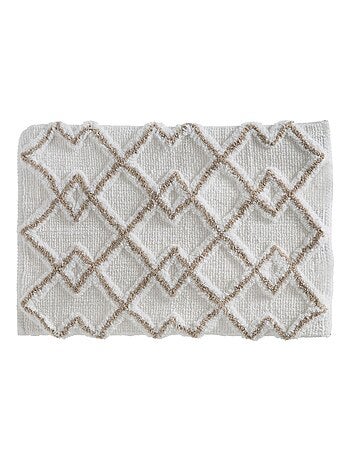 Tapis style ethnique pour salle de bain