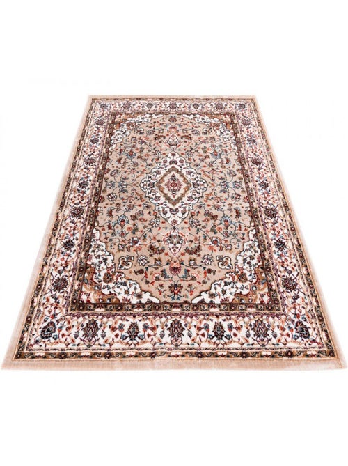 Tapis style orient rectangle en polyester Cauris - Kiabi