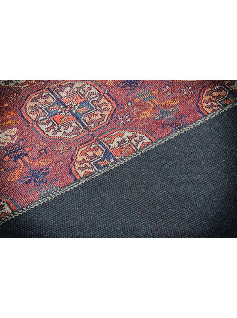 Tapis style orient rectangle pour salon Youghal Multicolore - Kiabi