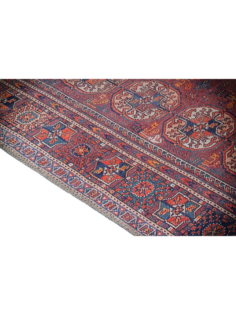 Tapis style orient rectangle pour salon Youghal Multicolore - Kiabi