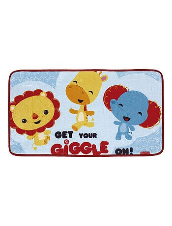 Tapis super doux Fp Lion, Girafe, Eléphant - 45x75cm