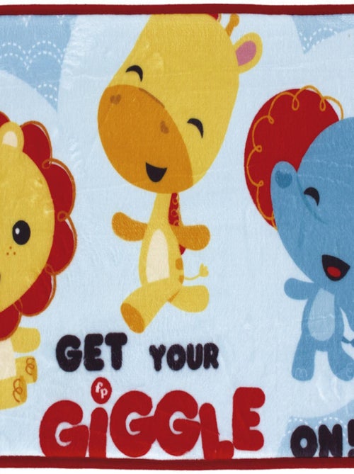 Tapis super doux Fp Lion, Girafe, Eléphant - 45x75cm - Kiabi