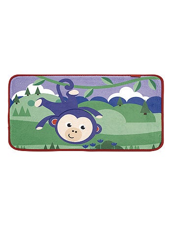 Tapis super doux pour la chambre Le Singe Violet accroché à une branche 45x75cm