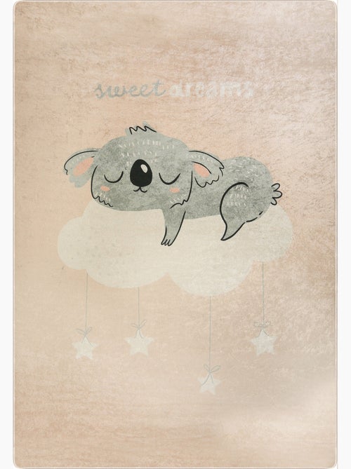 Tapis Sweat Dreams Rose - Kiabi