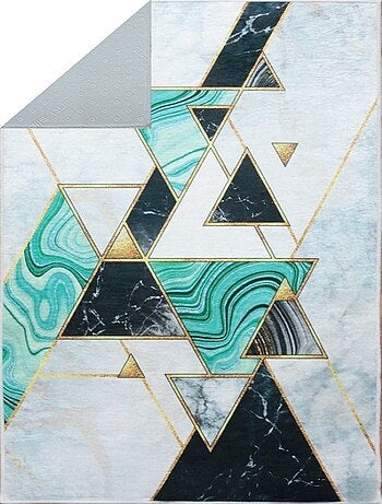 Tapis Symétrie Vert