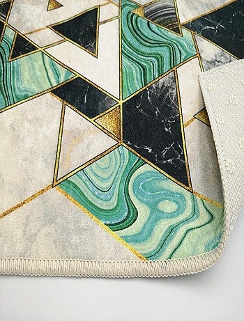 Tapis Symétrie Vert