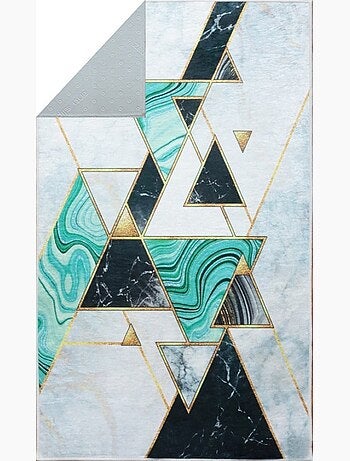 Tapis Symétrie Vert