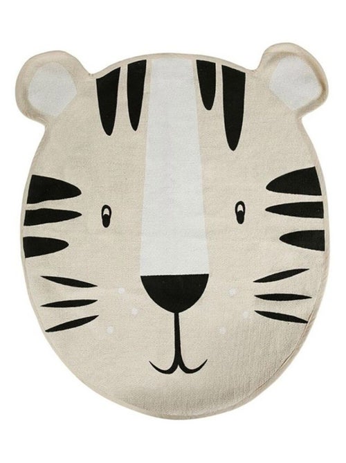 Tapis tigre coton - Kiabi
