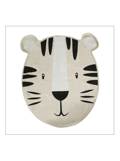 Tapis tigre coton - Kiabi