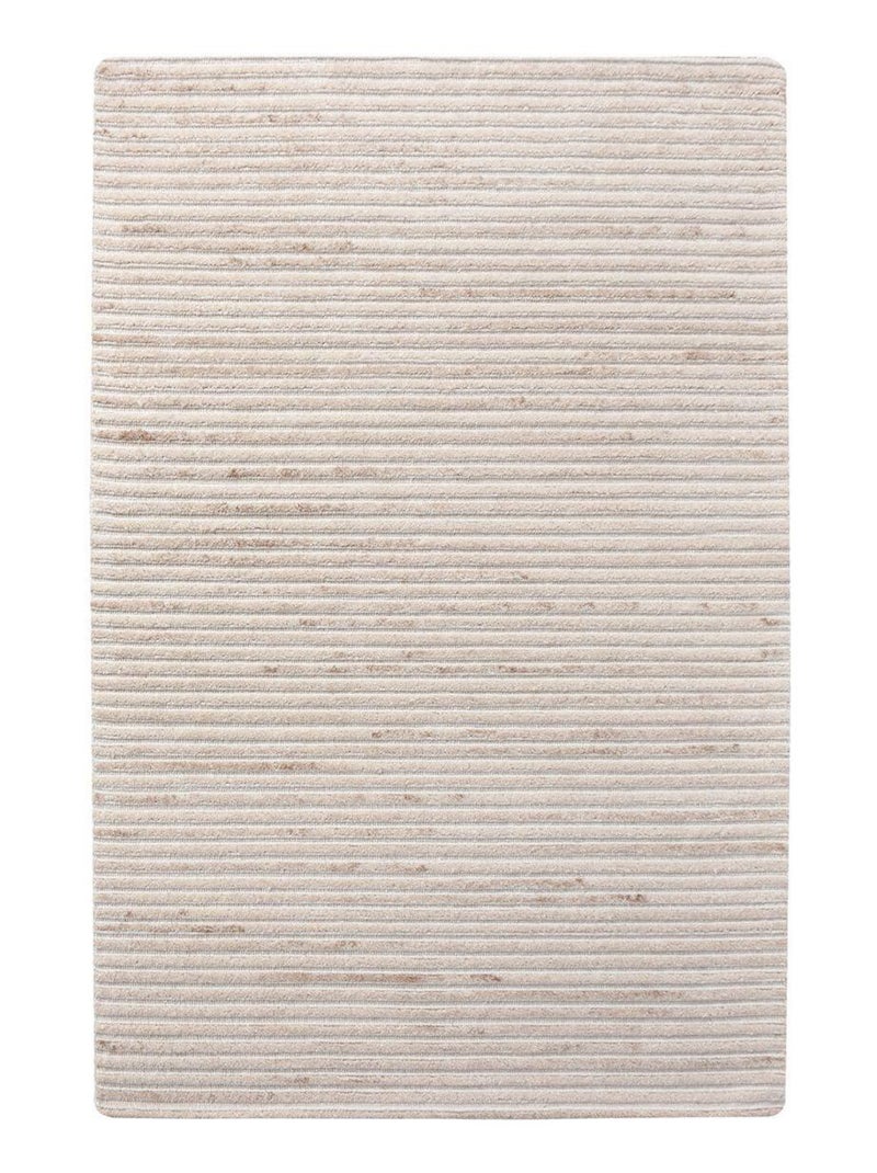 Tapis tissé à la main ivoire 160 x 230 cm - House Nordic Blanc - Kiabi