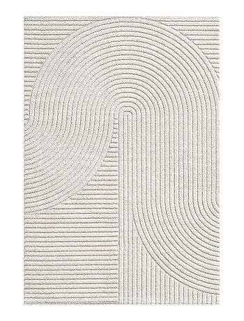 Tapis tissé à motif simple LYN9 B pour salon et chambre à coucher