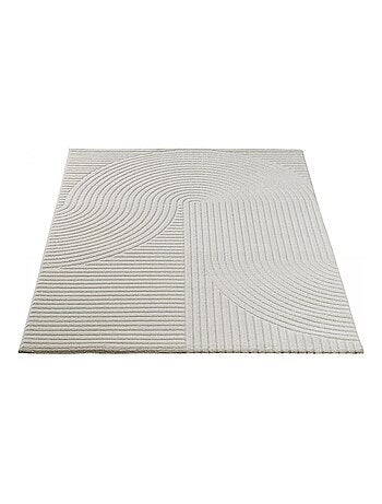 Tapis tissé à motif simple LYN9 B pour salon et chambre à coucher