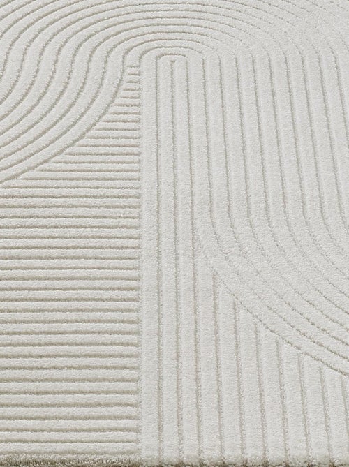 Tapis tissé à motif simple LYN9 B pour salon et chambre à coucher - Kiabi