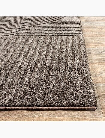 Tapis tissé à motif simple lyn9 b pour salon et chambre à coucher